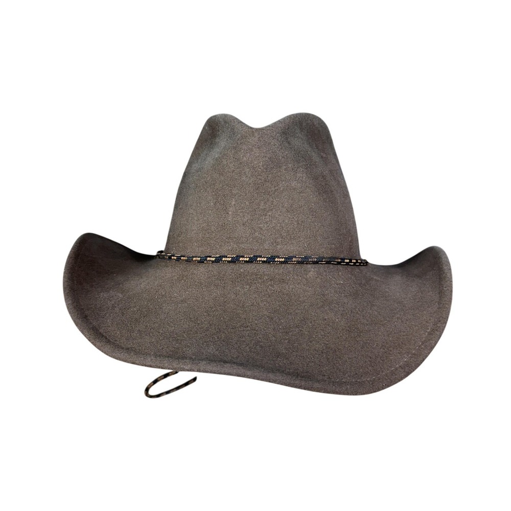 RedHead Hat Cowboy Fitted Mens One Size Brown Lite Felt Packable Water Repellent
